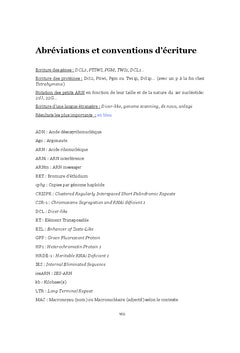 Etude de la sterilite des hybrides chez Paramecium tetraurelia