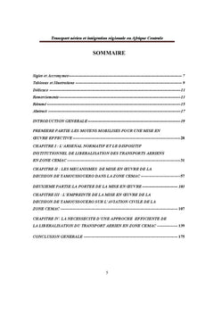 Transport aérien et intégration régionale en Afrique Centrale