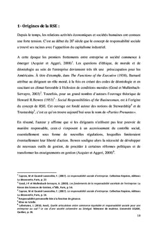 Responsabilité Sociale de l'Entreprise: aspects théoriques