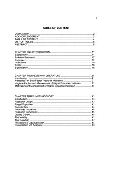 Herzberg's Two Sets Theory of Motivation