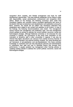 Herzberg's Two Sets Theory of Motivation