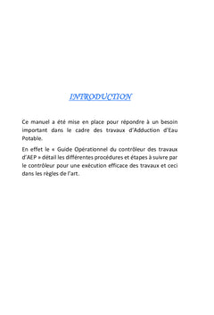Guide pratique du conducteur des travaux hydrauliques