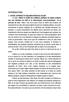 L'agir socio-politique et l'impératif pour un changement en RDC
