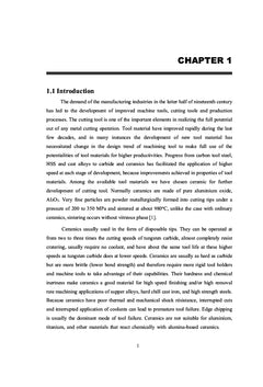 Preparation of Metal Toughened Ceramic Tool Material