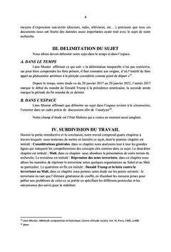 Donald Trump et la lutte contre le terrorisme au Sahel. Cas du Mali