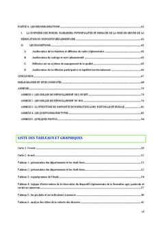 Évaluation d'une action publique en formation agro-pastorale