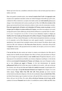 Le genre et les filières atypiques