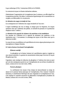 Techniques d'aération pour la lutte contre l'eutrophisation des lacs
