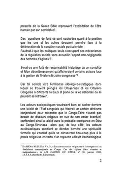 Elargissement de la praxéologie kambajienne à la théo-discursivité