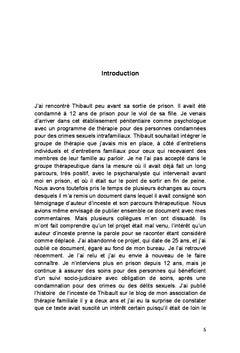 INCESTE. Victimes, Auteurs, Familles à transactions incestueuses