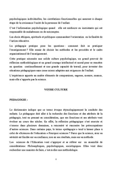 Le français, entre pédagogie et culture