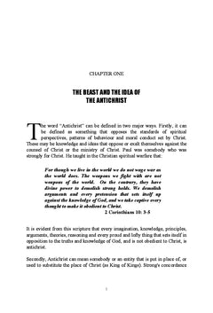 What God Wanted You to Know about the Beast Called the Antichrist