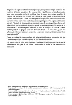 La fin du mandat présidentiel en Afrique