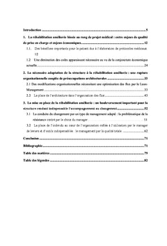 La Réhabilitation Améliorée Après Chirurgie