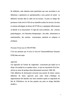 Implication de la famille dans la prise en charge