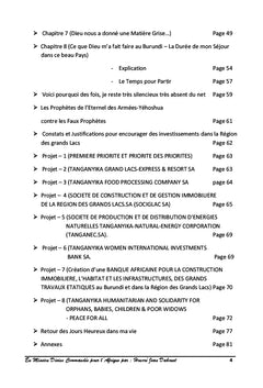 La grâce d'être en mission divine commandée en Afrique