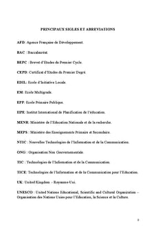 La sociologie de l'éducation appliquée