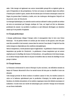 Étude du potentiel des énergies renouvelables en Tunisie