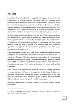 Approche efficace d'élaboration d'un SDI en entreprise