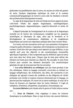 LA LINGUISTIQUE TEXTUELLE