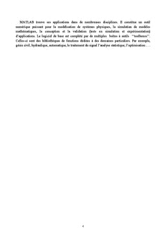 Comprendre MATLAB