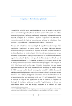 Processus d'appariement sur les marchés locaux du travail en Tunisie