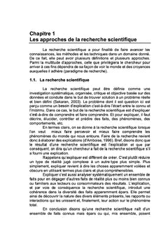 Rédaction d'un Travail de Recherche Scientifique