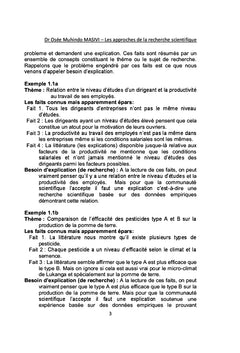 Rédaction d'un Travail de Recherche Scientifique