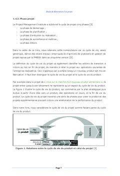 Etude de Maturation d'un Projet