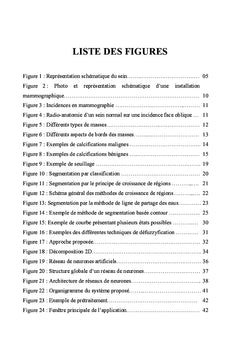 Détection des micro-calcifications par mammographie