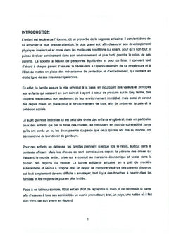 Problématique des OEV au Cameroun dans le contexte du VIH/SIDA