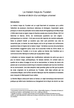 La maison maya du Yucatan. Genèse et déclin d'un archétype universel