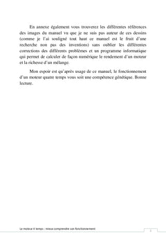 Le moteur à 4 temps
