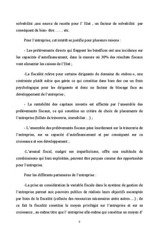 Pour une méthodologie de gestion de l'impôt au Maroc