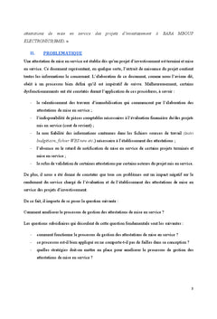 Évaluation du processus de gestion des attestations