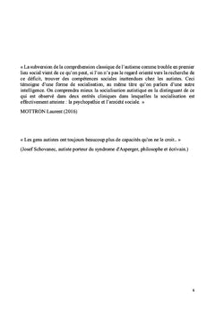 Difficultés d'apprentissage des enfants autistes