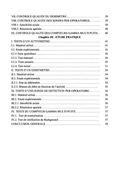 Contrôle qualité des instruments de médecine nucléaire