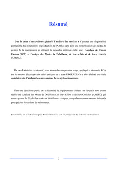 Analyse des pannes et fiabilisation des moteurs électriques