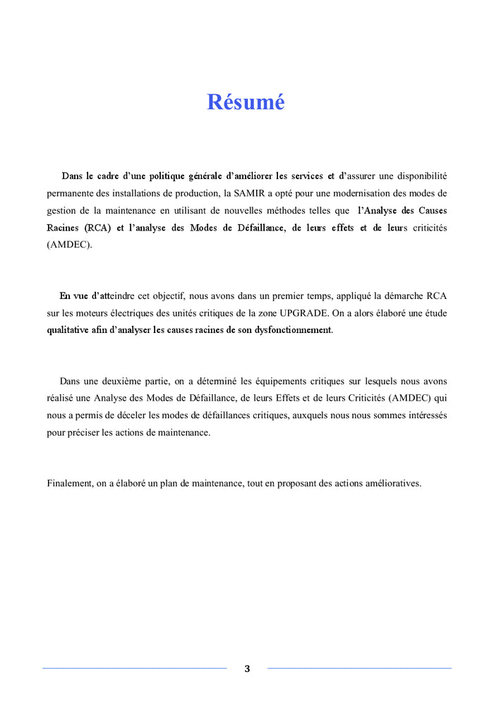 Analyse des pannes et fiabilisation des moteurs électriques