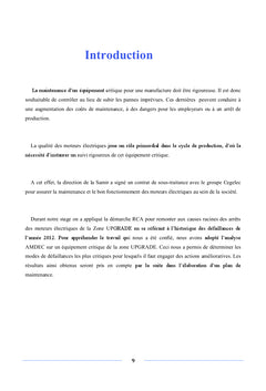 Analyse des pannes et fiabilisation des moteurs électriques