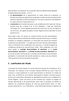 Analyse de la politique de décentralisation sanitaire en Côte d'Ivoire