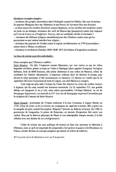 Quelques réflexions sur l'Histoire