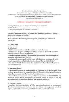 Quelques réflexions sur l'Histoire