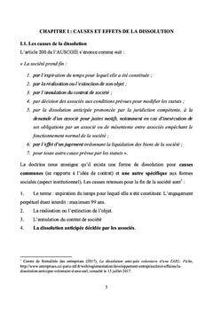 Dissolution anticipée d'une SARL telle que décidée par les associés