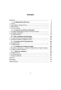 La boîte à outils de l'étudiant