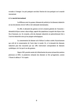 L'exploitation de Diamant à Tshikapa / Province du Kasai en RDC