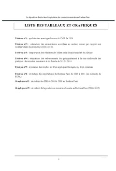 La déperdition fiscale dans l'exploitation des ressources minérales