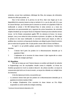 Problemes d'acces a internet