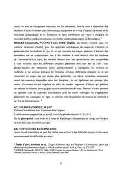 Problemes d'acces a internet