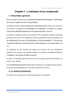 L'Informatique au lycée